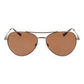Serengeti Brown Metal Sunglasses